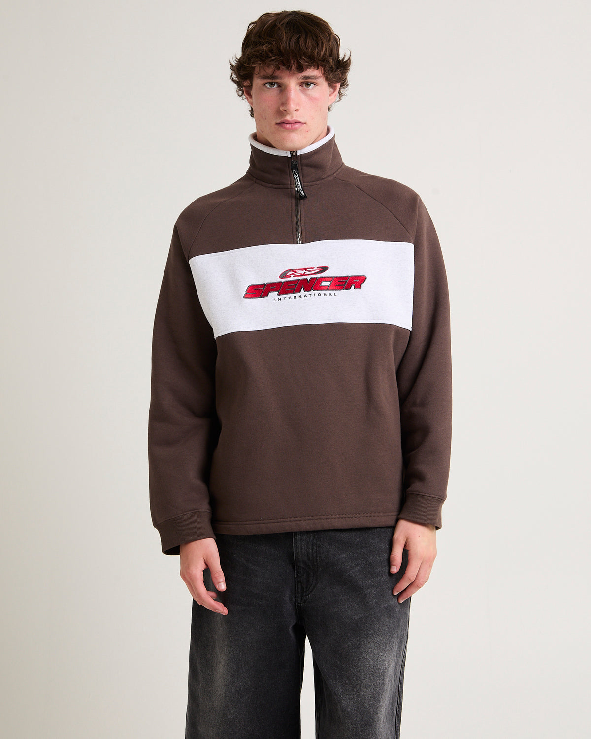 Light Speed Quarter Zip UMBER