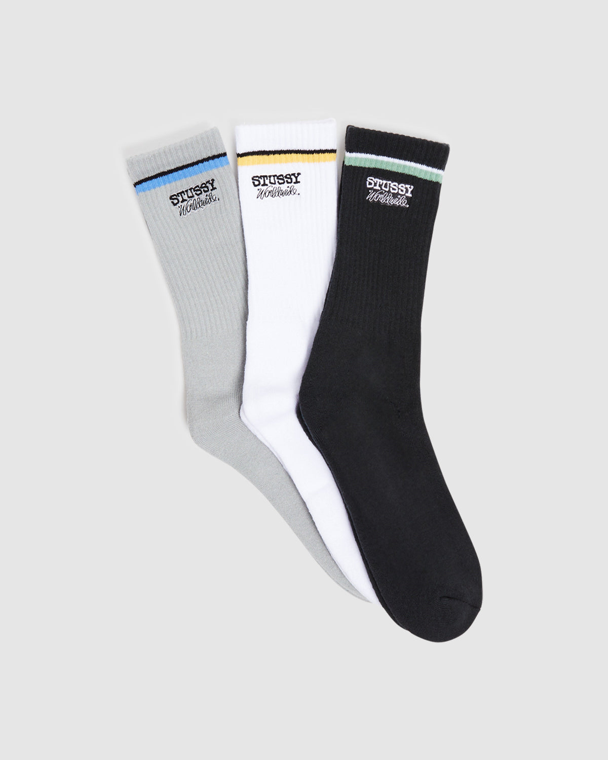 Men's Worldwide 3 Pack Socks ASSORTED