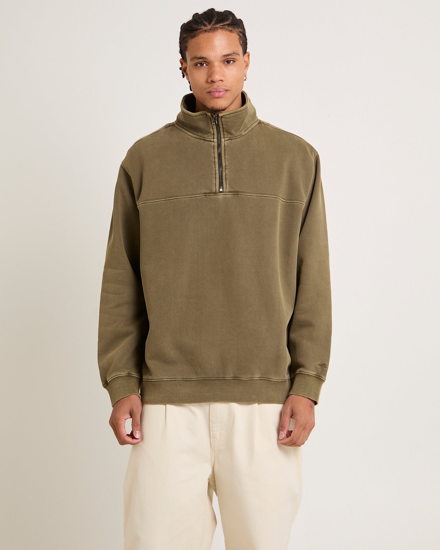 Script 1/4 Zip Fleece Jumper