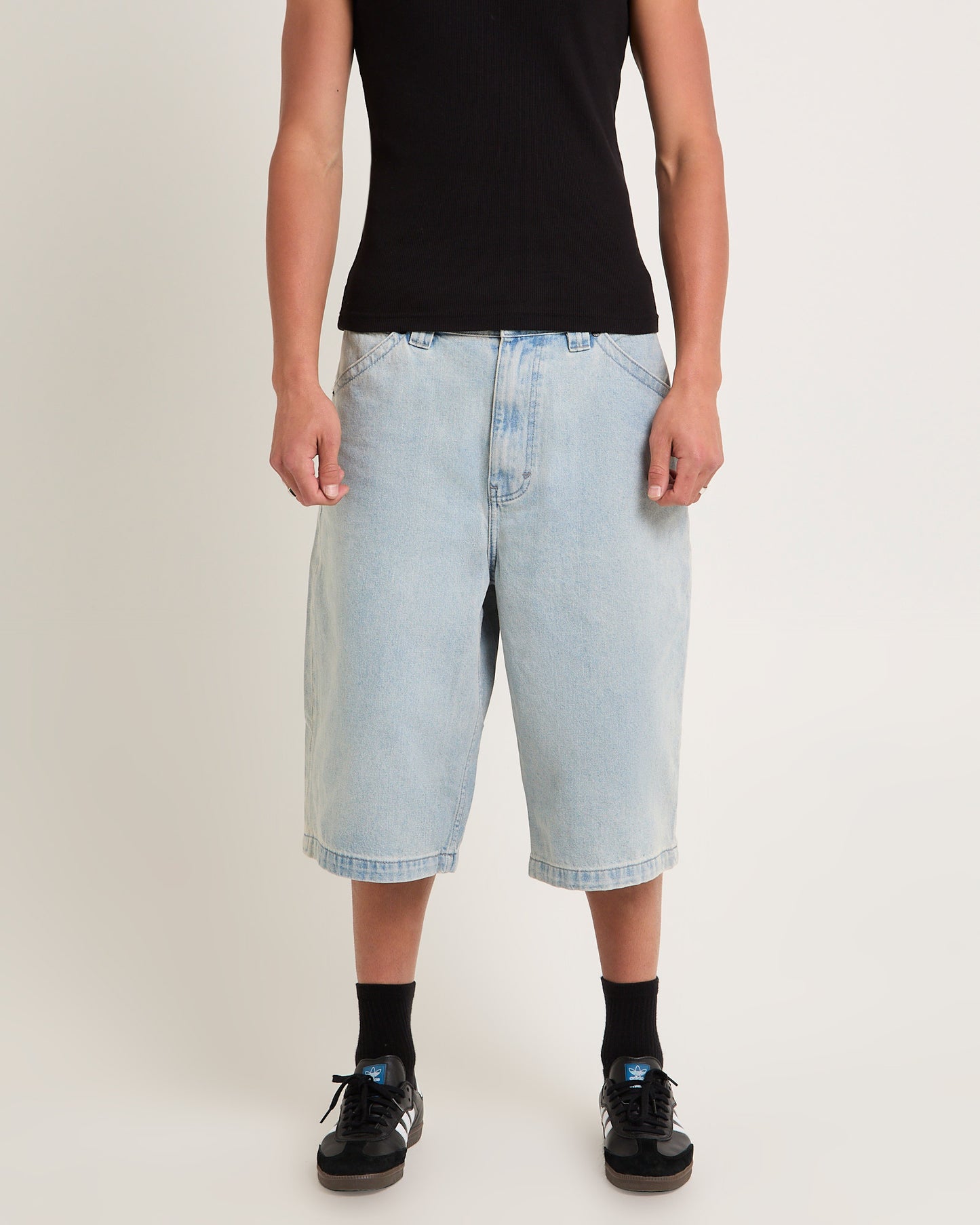 A7 Mega Baggy Denim Shorts Wayne