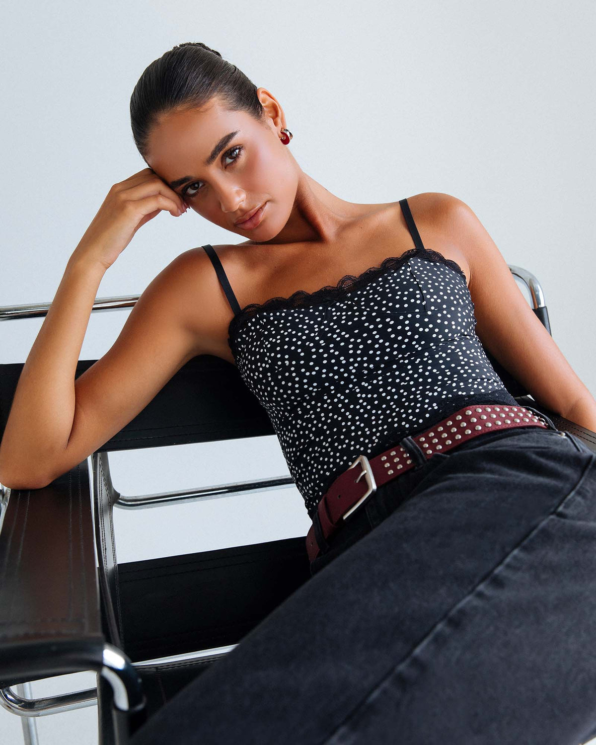 Top Model Cami Top ONYX POLKA DOT