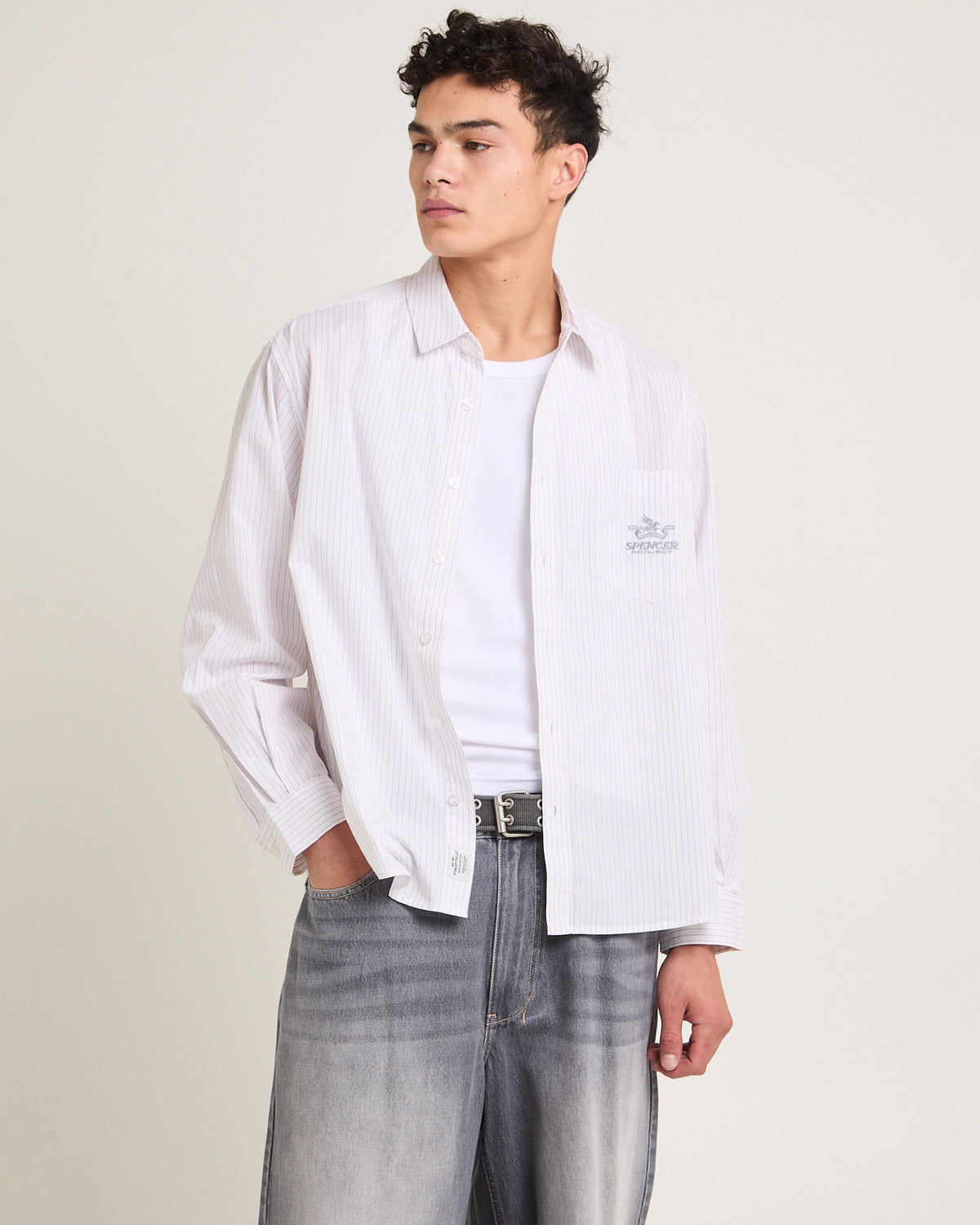 Skate Holiday Long Sleeve Shirt WHITE