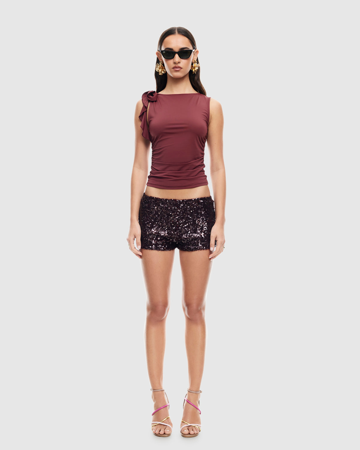 Rendezvous Top BURGUNDY