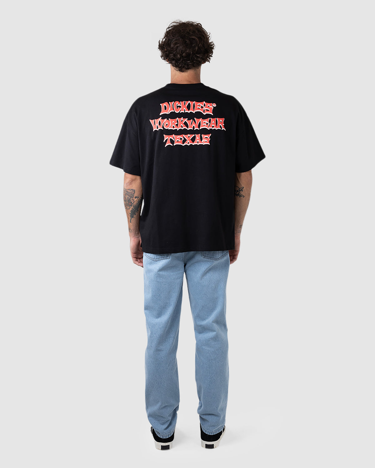 Texas Workwear 330 Short Sleeve T-Shirt BLACK
