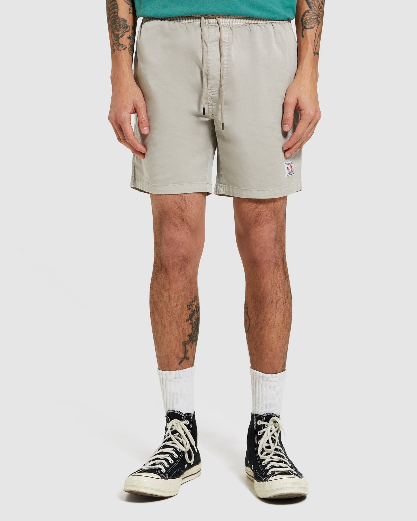 Suspended Particle Shorts Pigment Grey