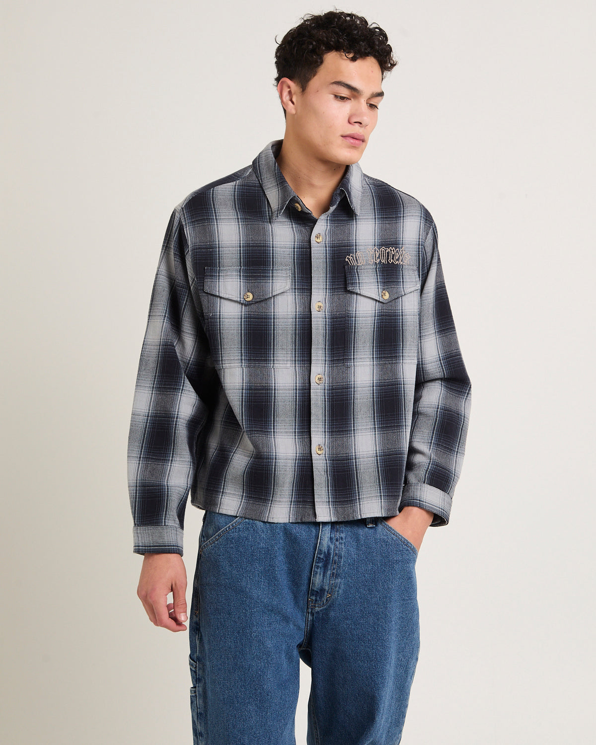 A5 Toretto Crop Shirt Check