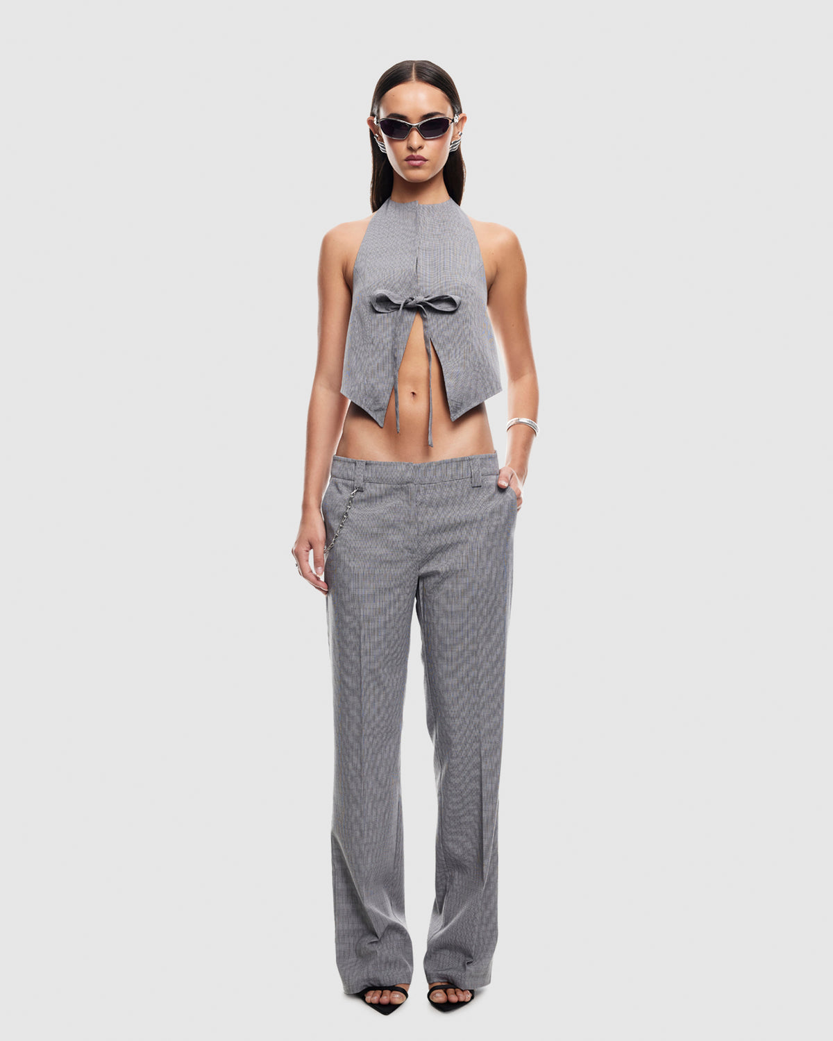 Bessette Pants ONYX GINGHAM