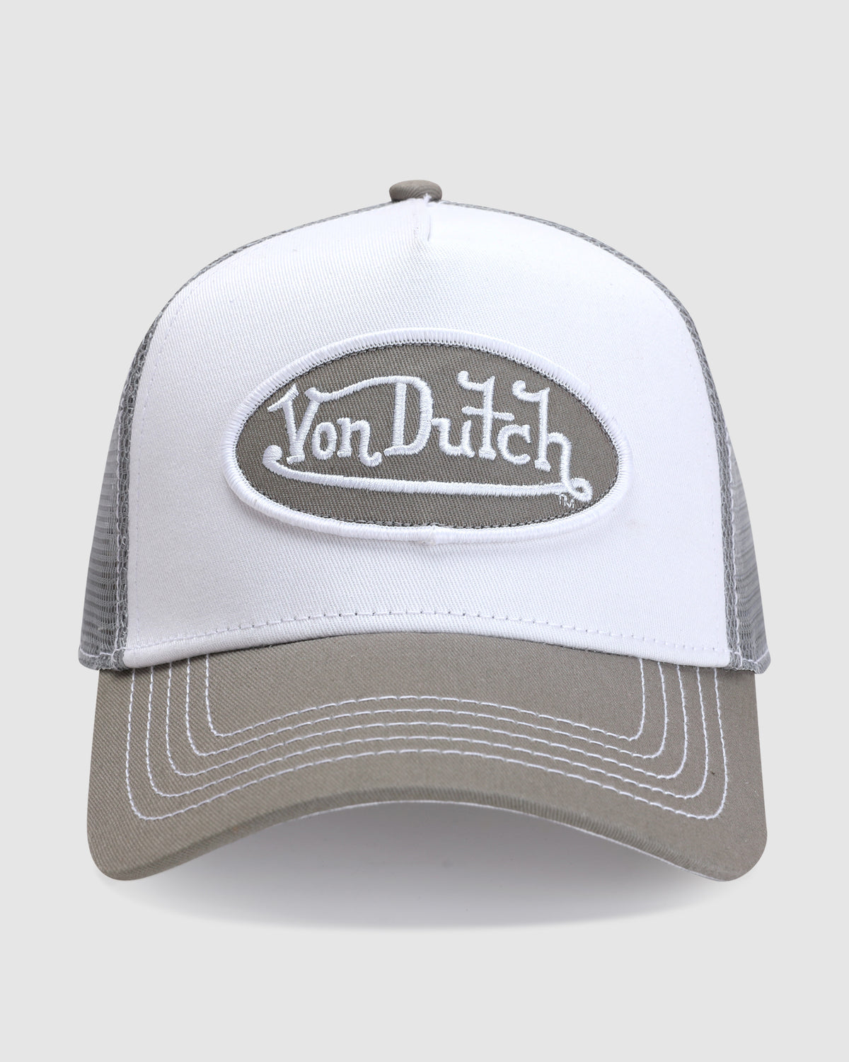 Unisex Trucker Hat Grey/White WHITE/GREY