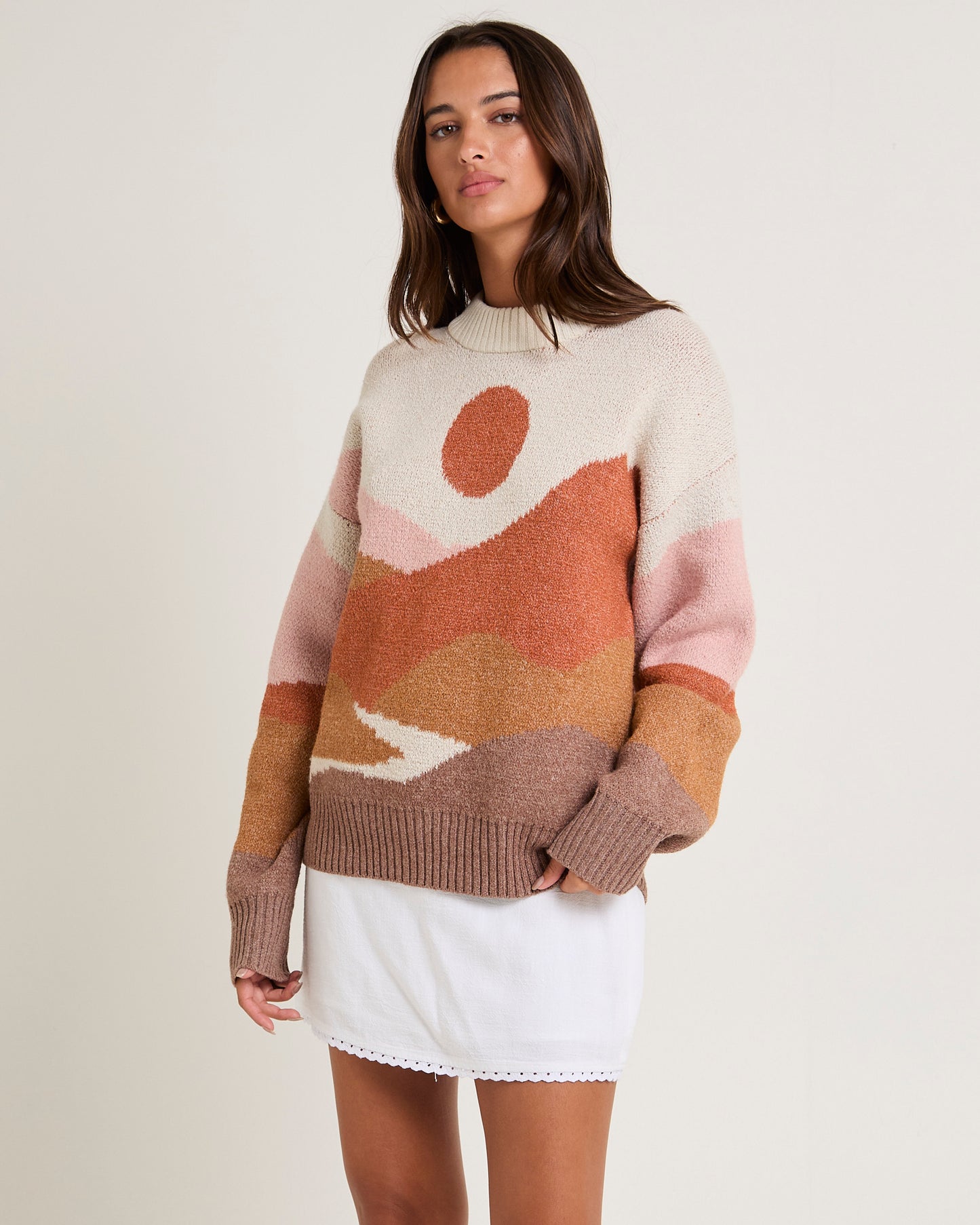 Through Valleys Knit Jumper