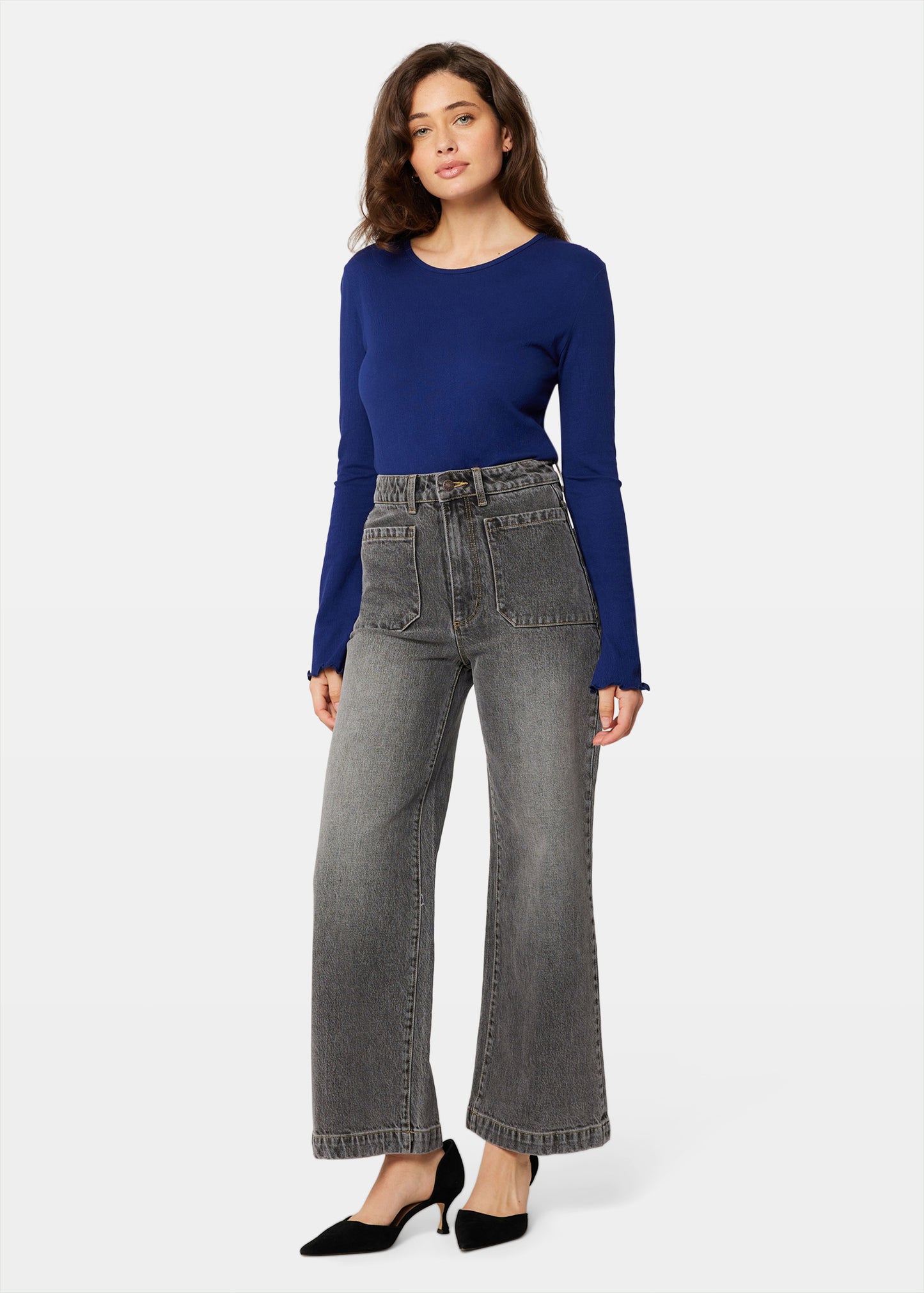 Sailor Denim Jeans Black Stone