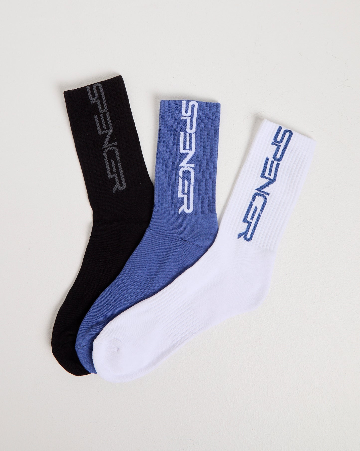 Glitch Y2K 3 Pack Socks