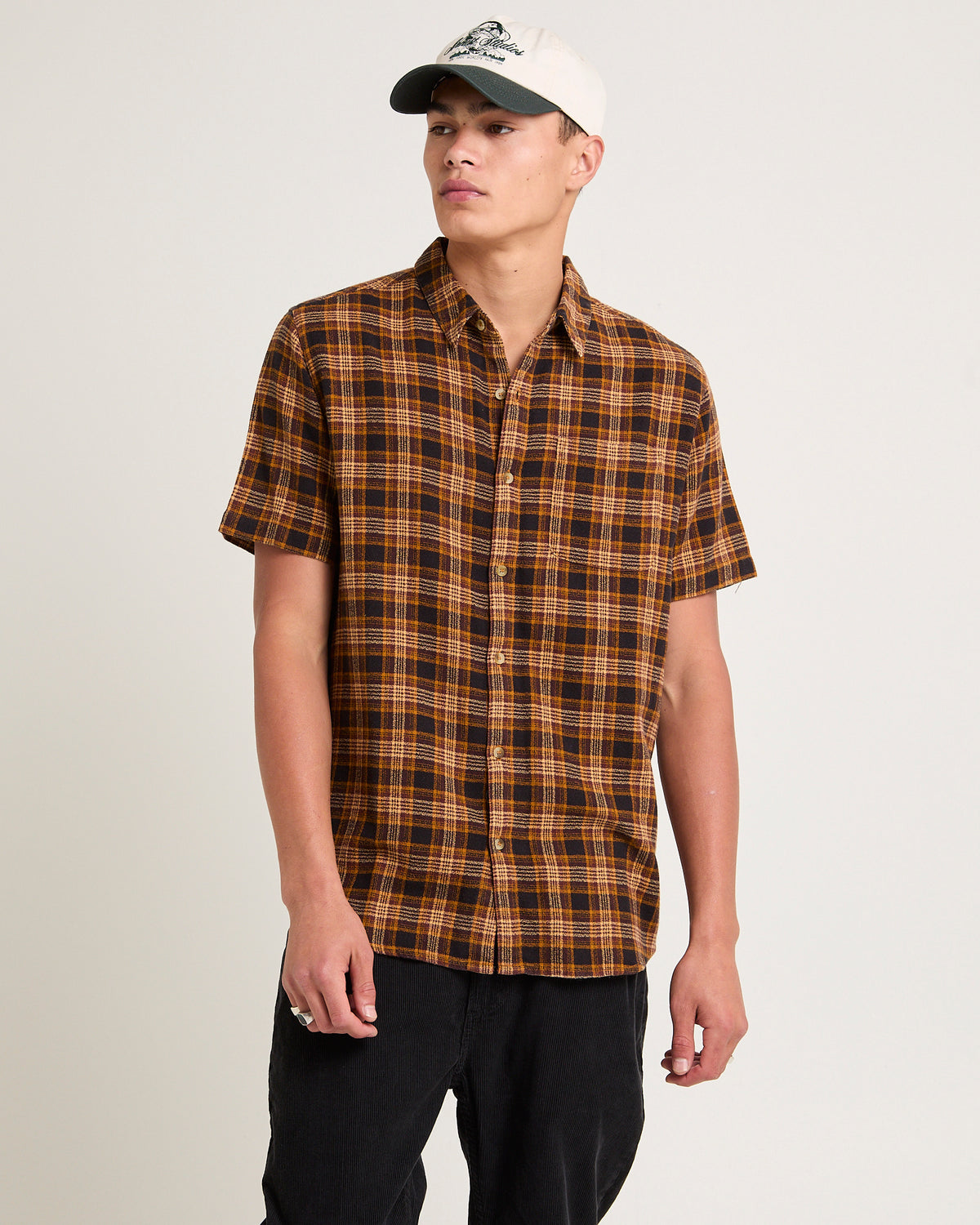 Autumn Check Shirt BROWN CHECK