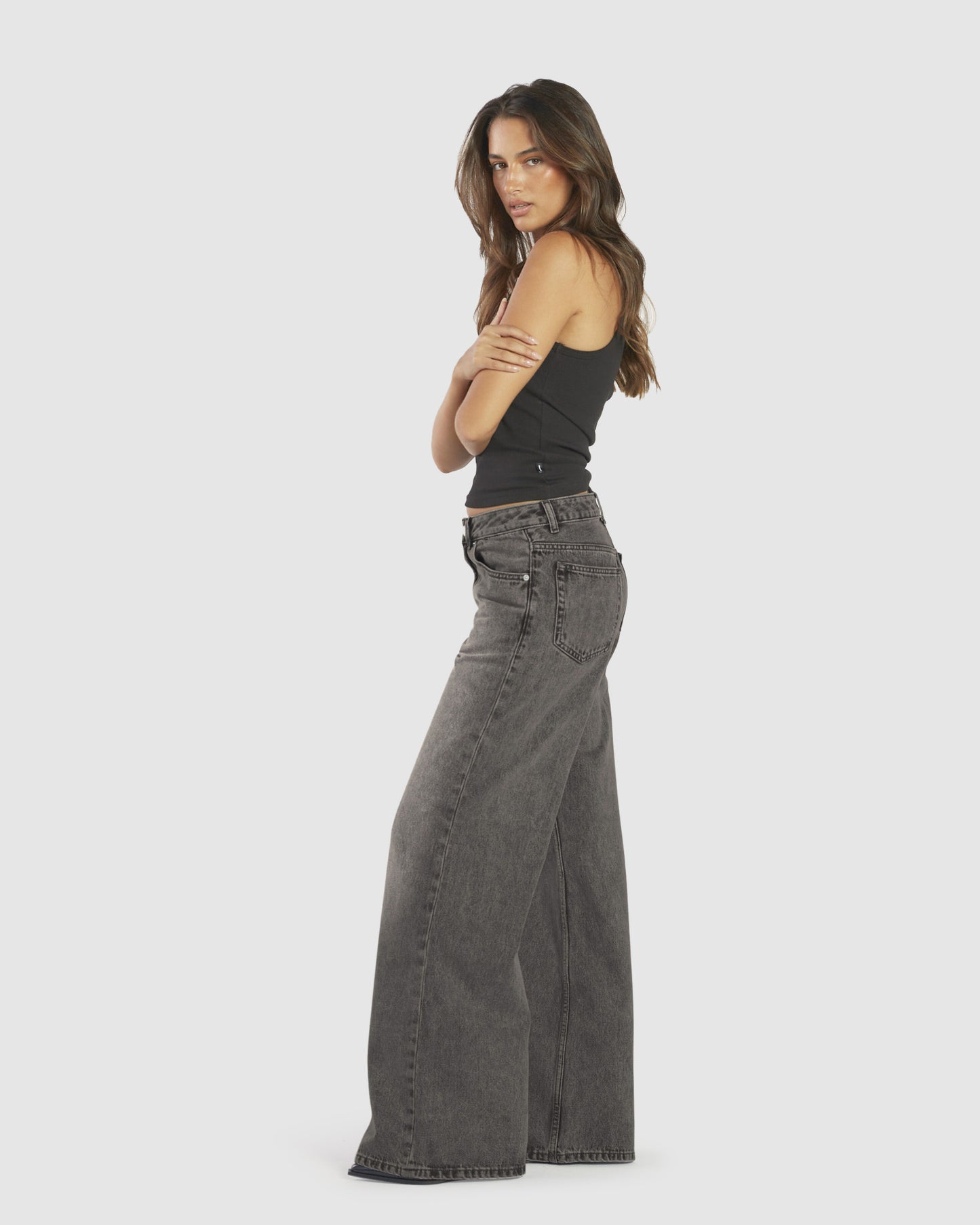 Rhue Wide Denim Jeans