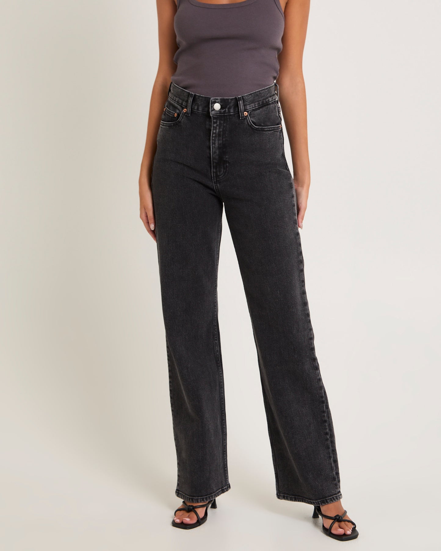 Echo Denim Jeans Tar Retro Black