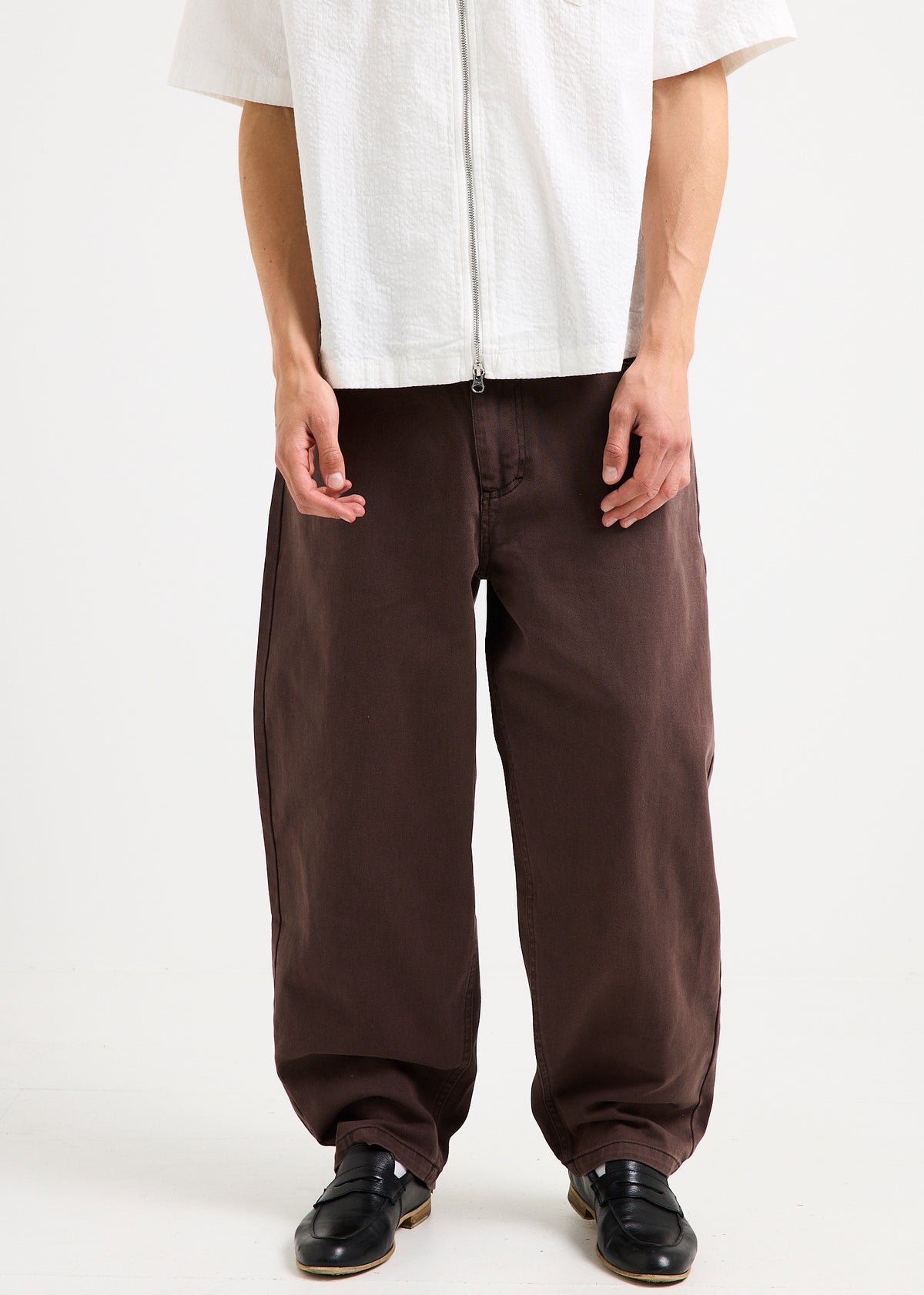 Wide Boy Denim Jeans BROWN