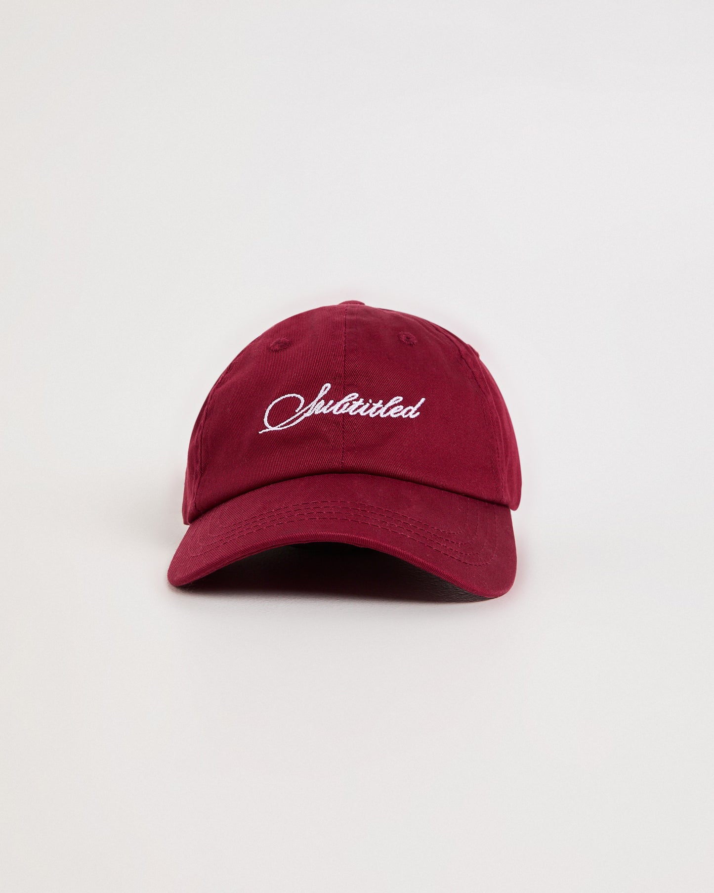 Subtitled Stonewashed Cap