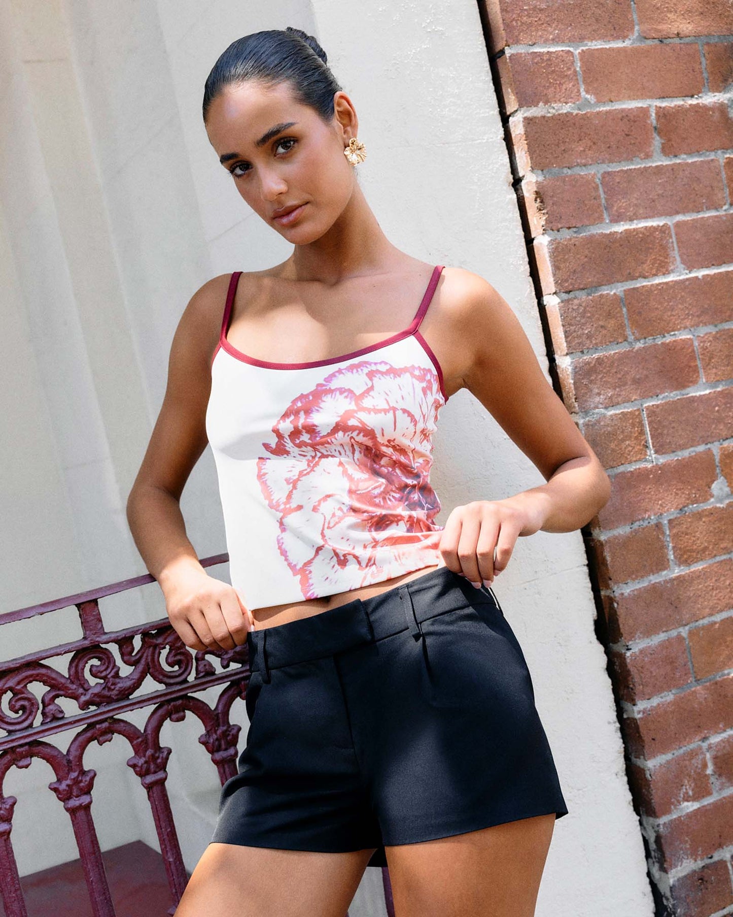 Bloom Flower Tank Top