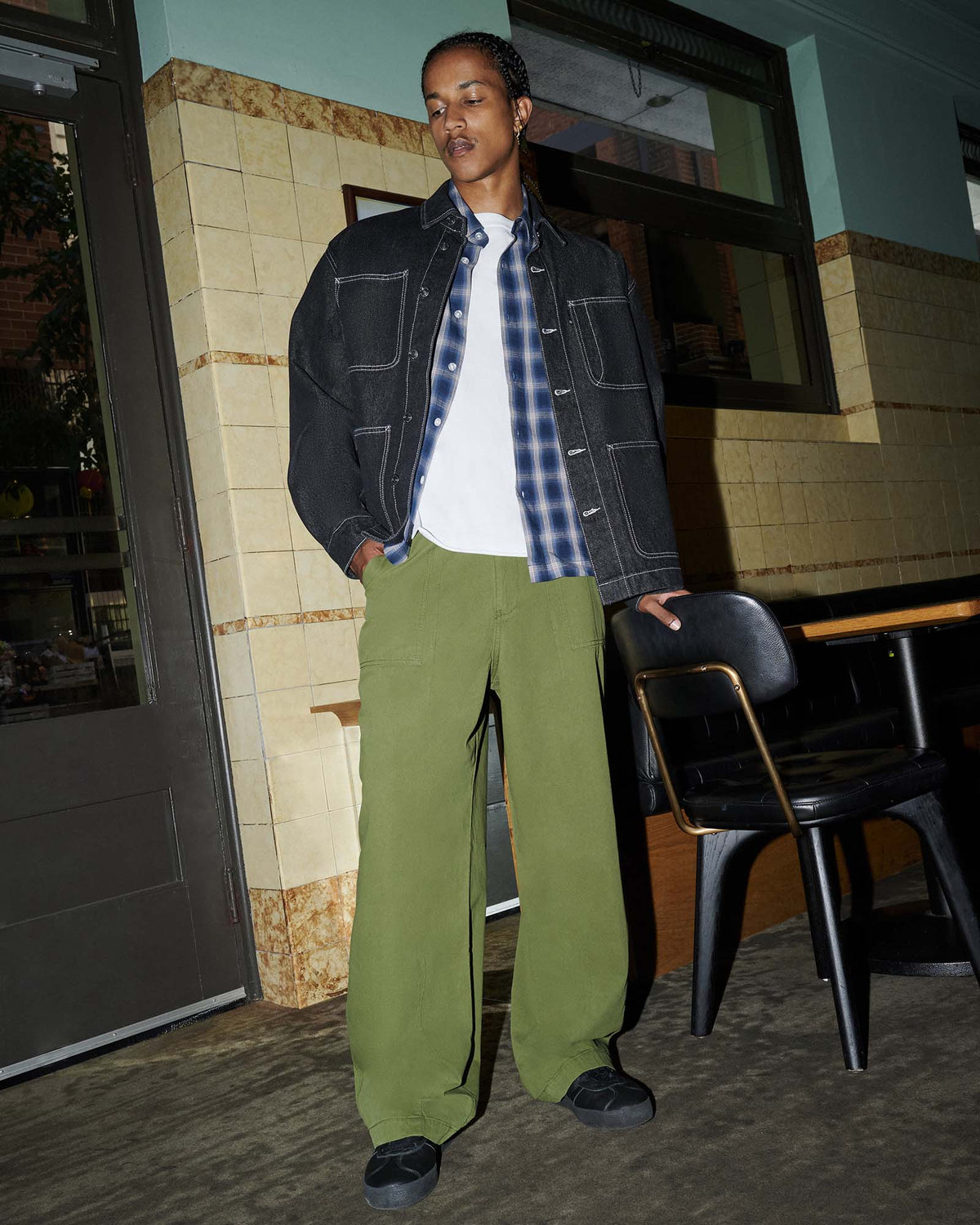 3D Pants GREEN
