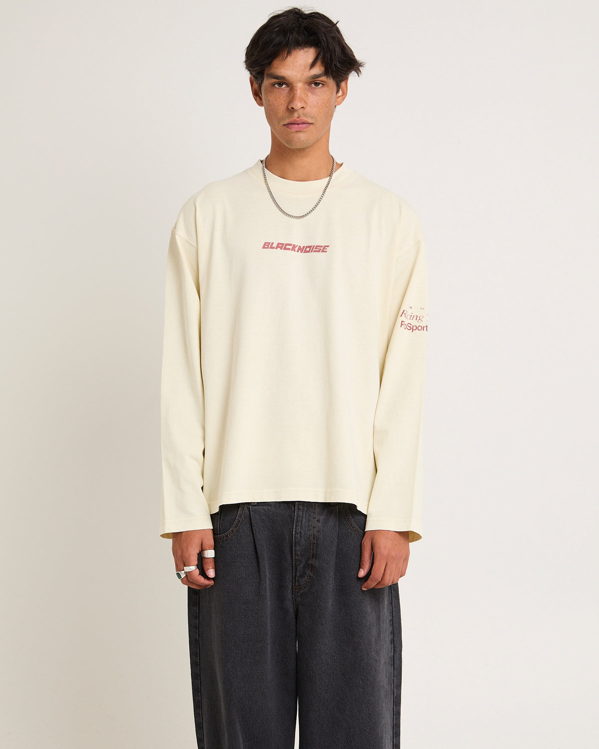 Civic Long Sleeve T-Shirt VINTAGE WHITE