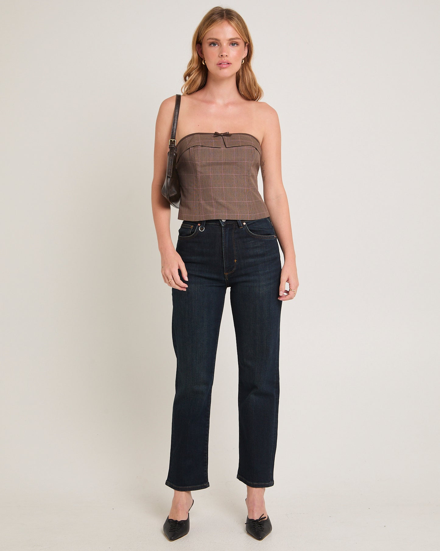 Nico Straight Denim Jeans Selene