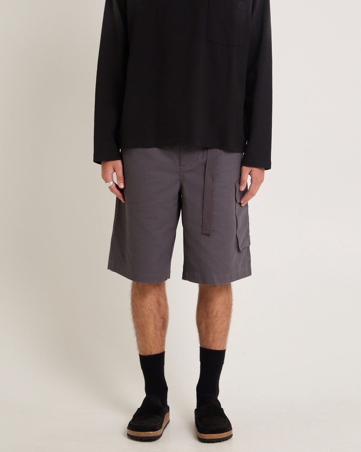 Aura Cargo Shorts CHARCOAL