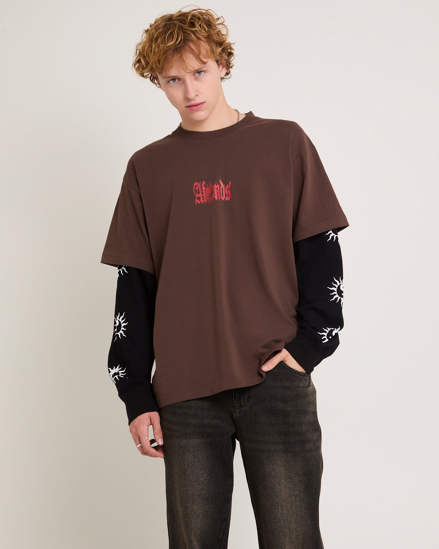Double Trouble Layered Boxy T-Shirt