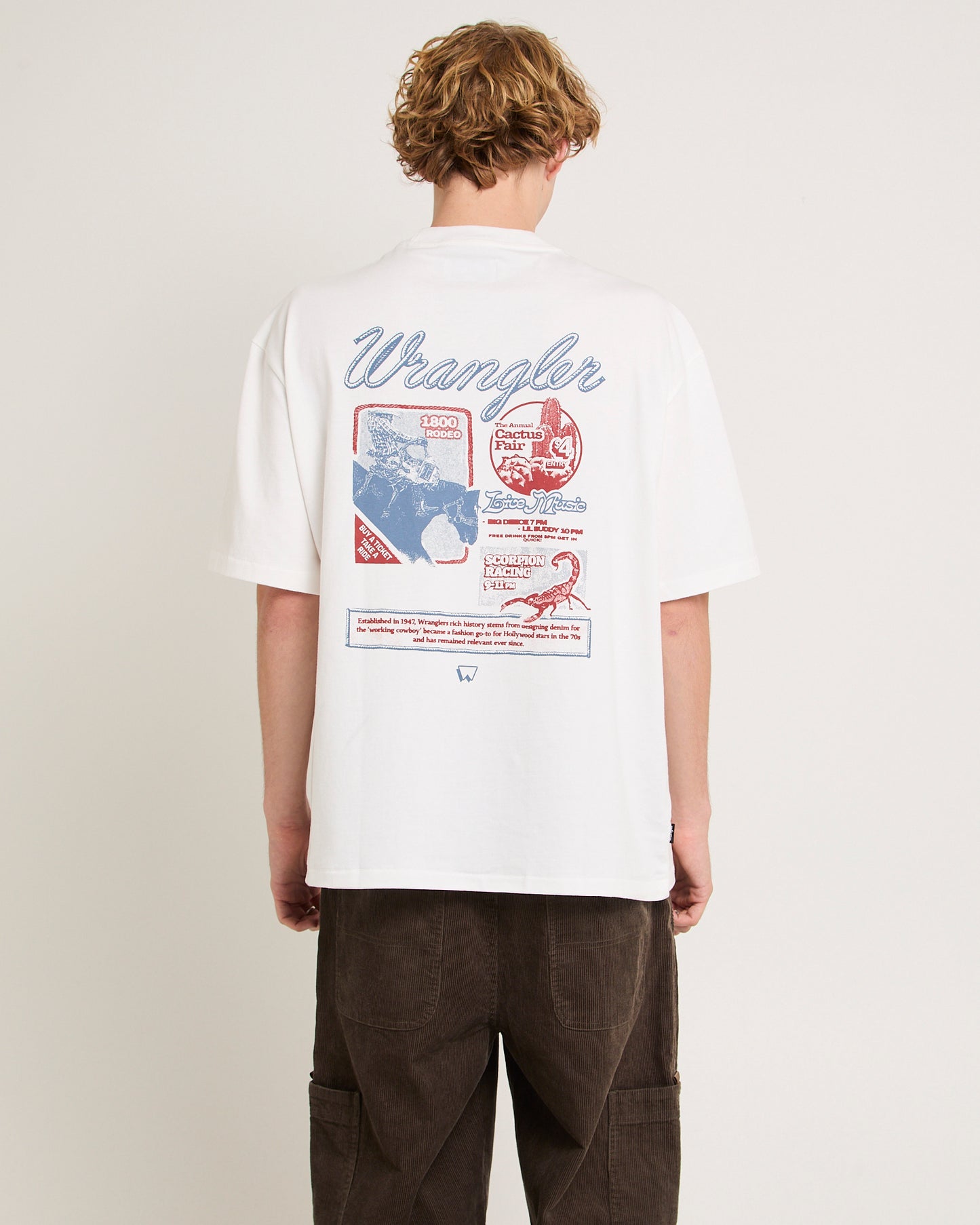 1800-Rodeo Slacker T-Shirt