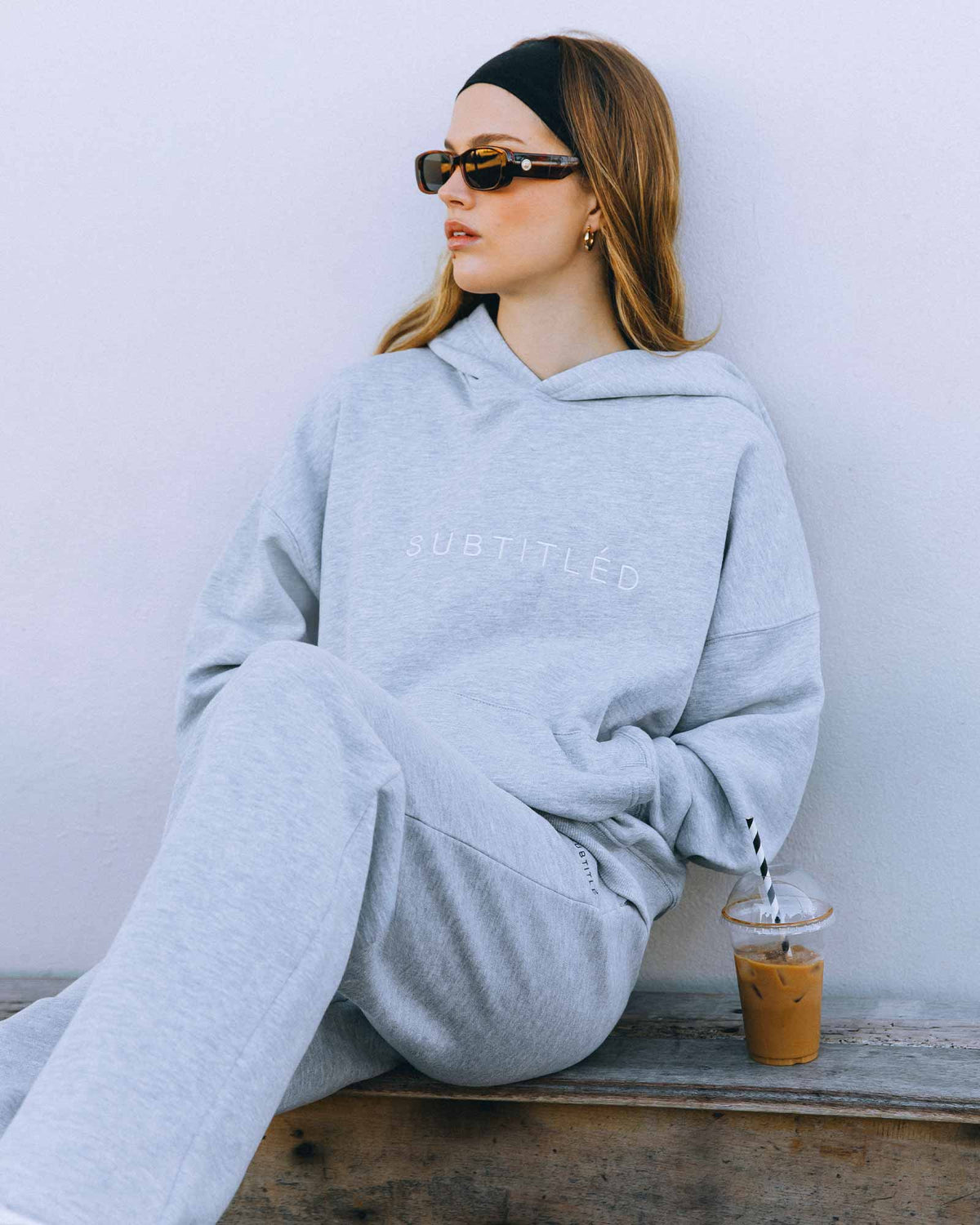 State Oversized Hoodie GREY