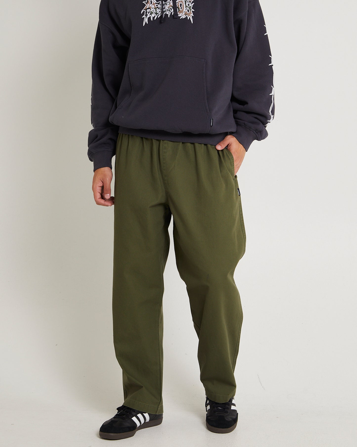 Ninety Eights Elastic Waist Pants