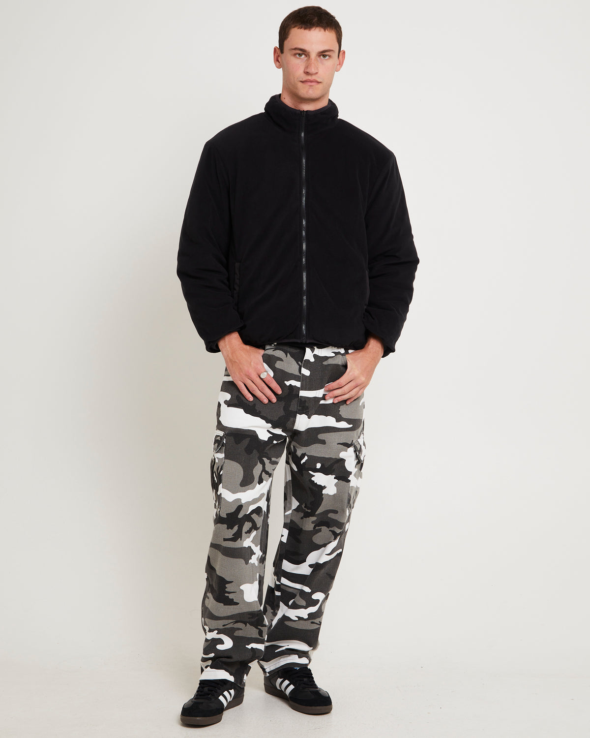 Auckland Camo Cargo Pants SNOW CAMO