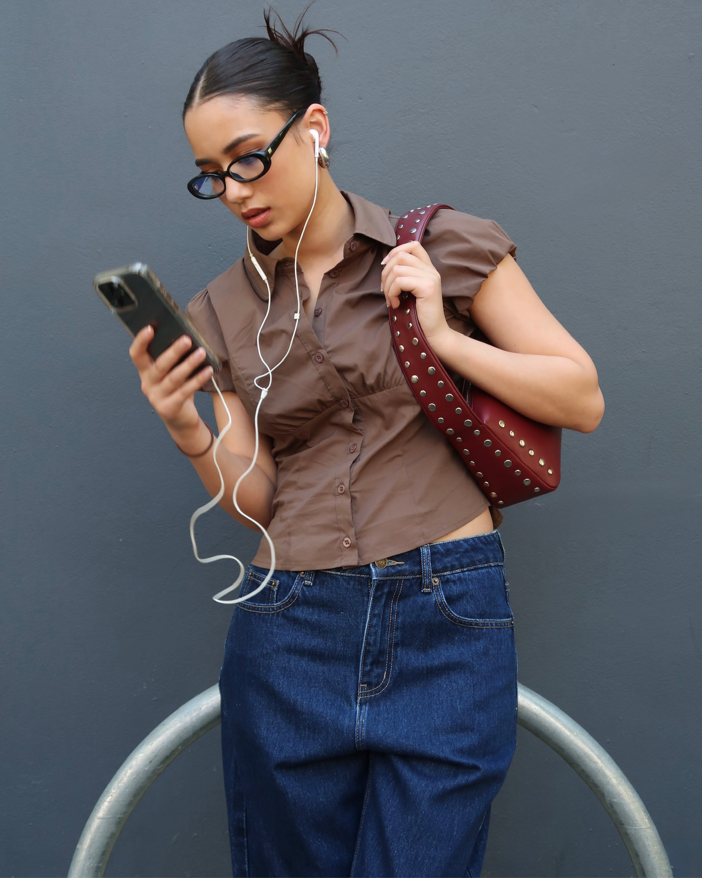 Monica Button Down Top