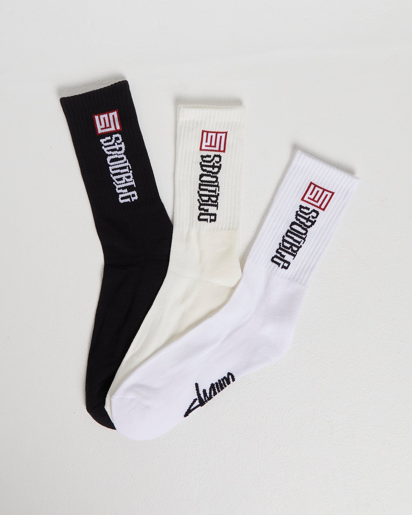 S Cube Mid Block Socks 3 Pack