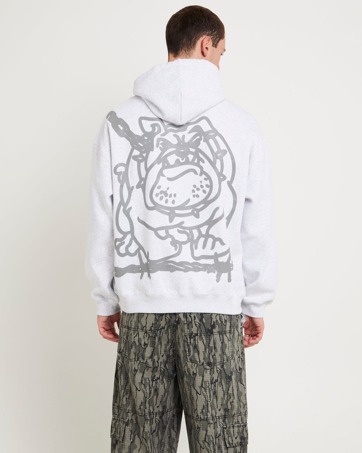 Bulldog Hoodie FROST MARLE