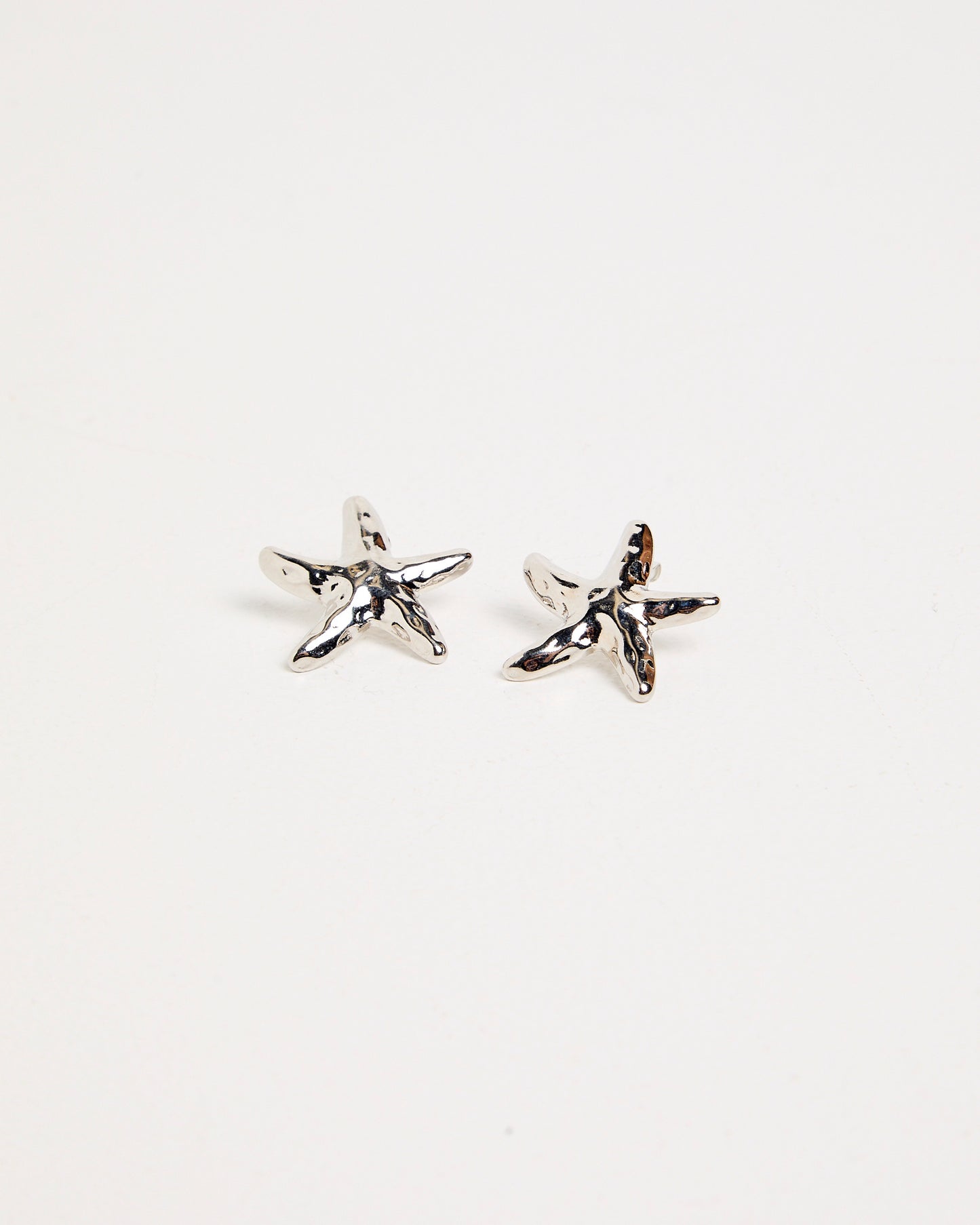 Aqua Starfish Earrings