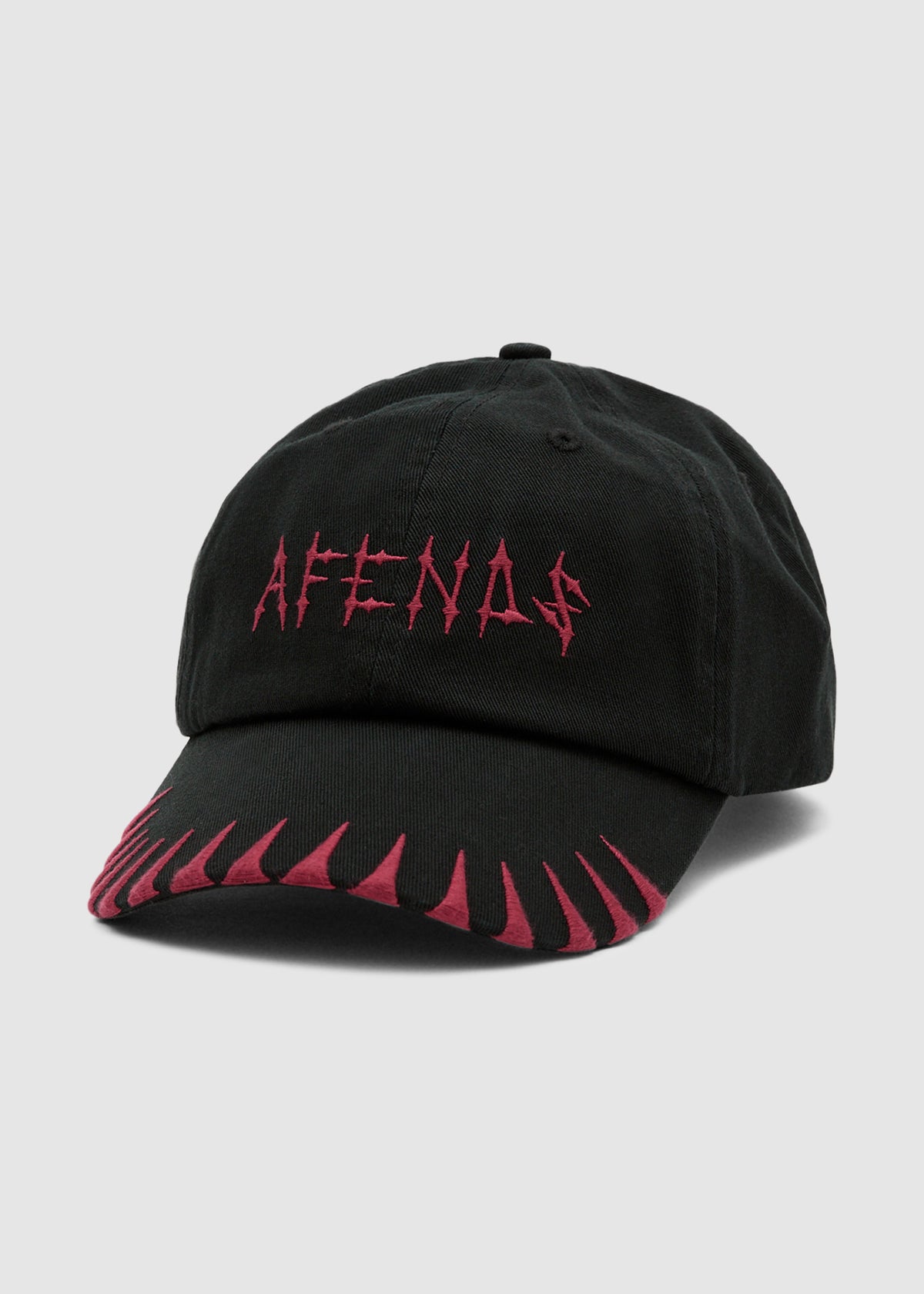 Spinal Six Panelled Cap BLACK