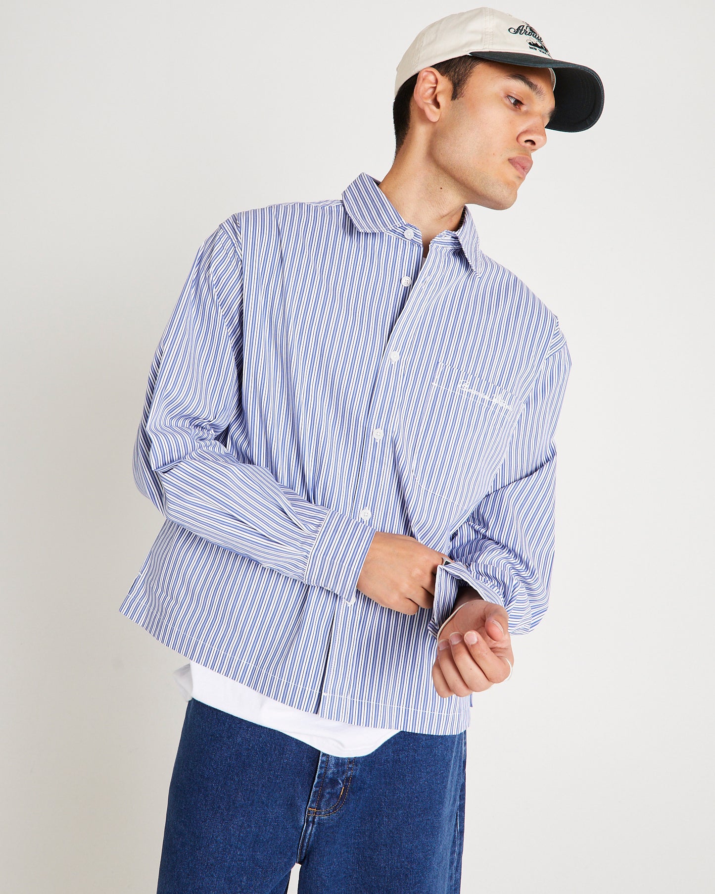 Miami Striped Long Sleeve Shirt