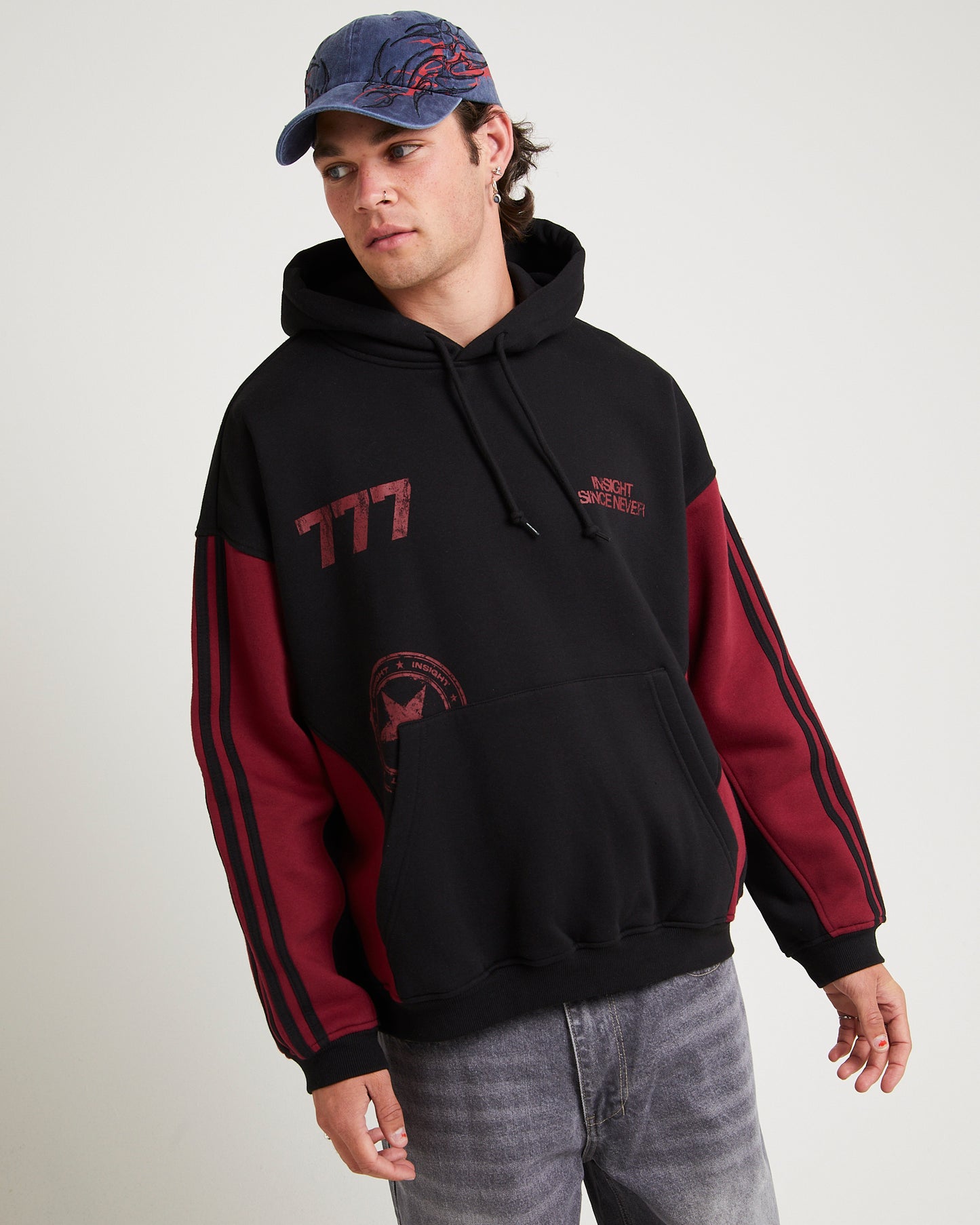 DNA Panelled Hoodie