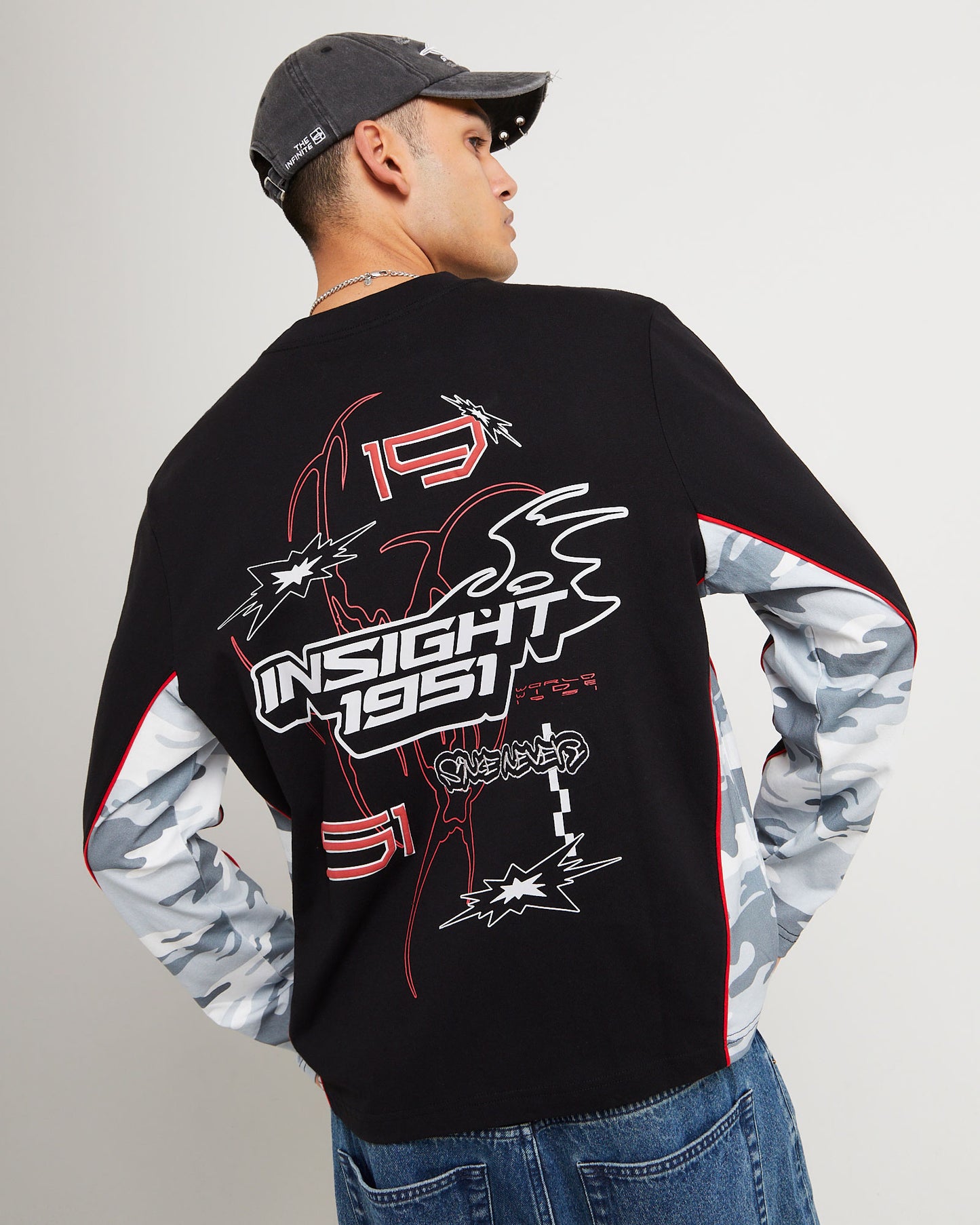 Fluid Camo Long Sleeve T-Shirt