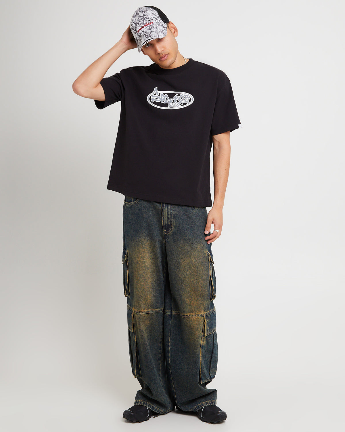 Street Tag T-Shirt BLACK