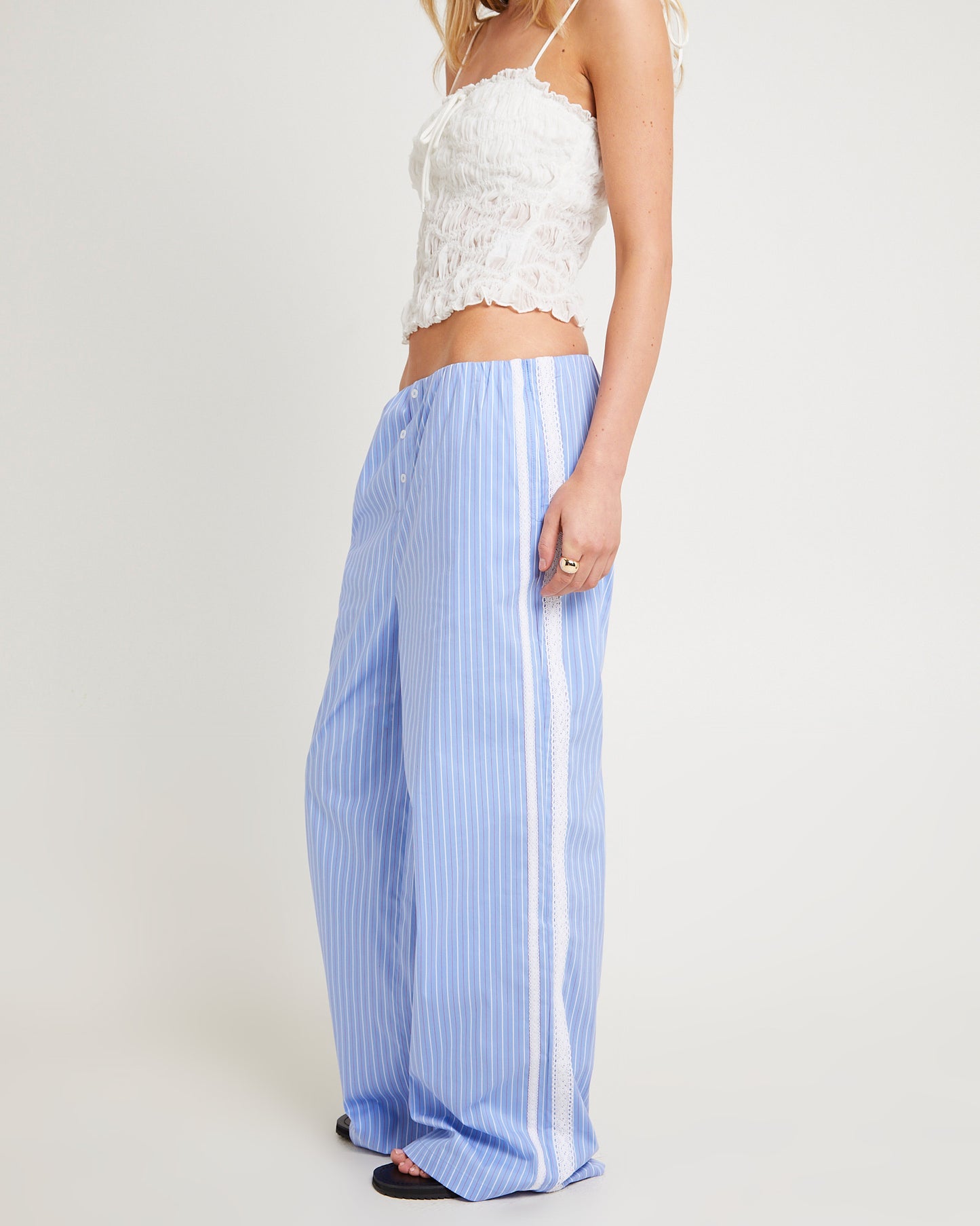 Hideaway Side Stripe Pants