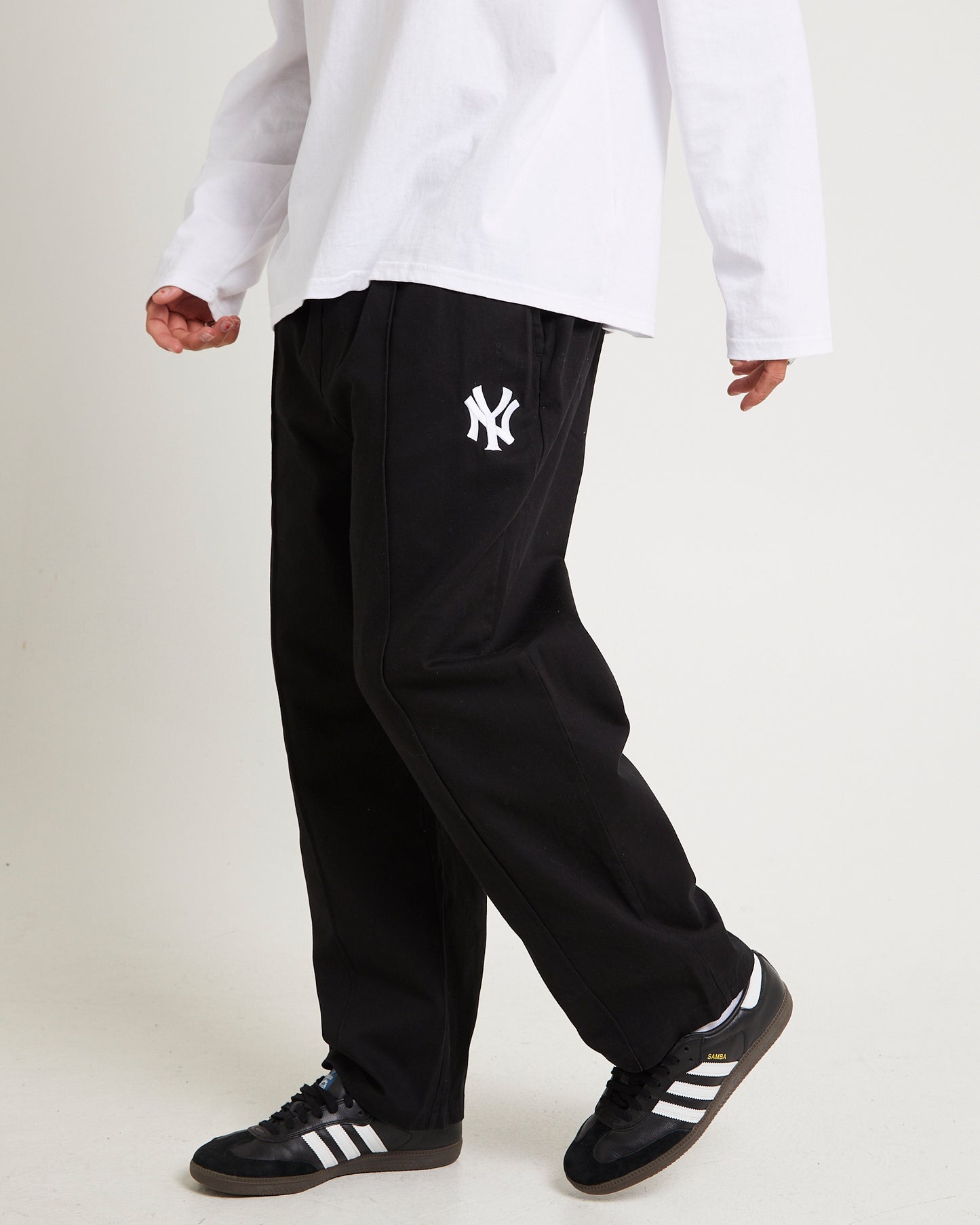 New York Yankees Pleated Track Pants