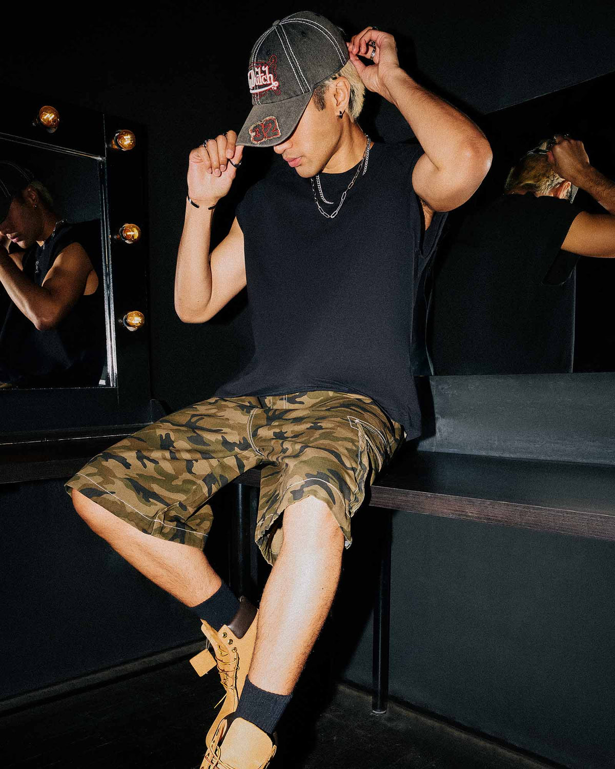 Fazer Camo Cargo Shorts CAMO