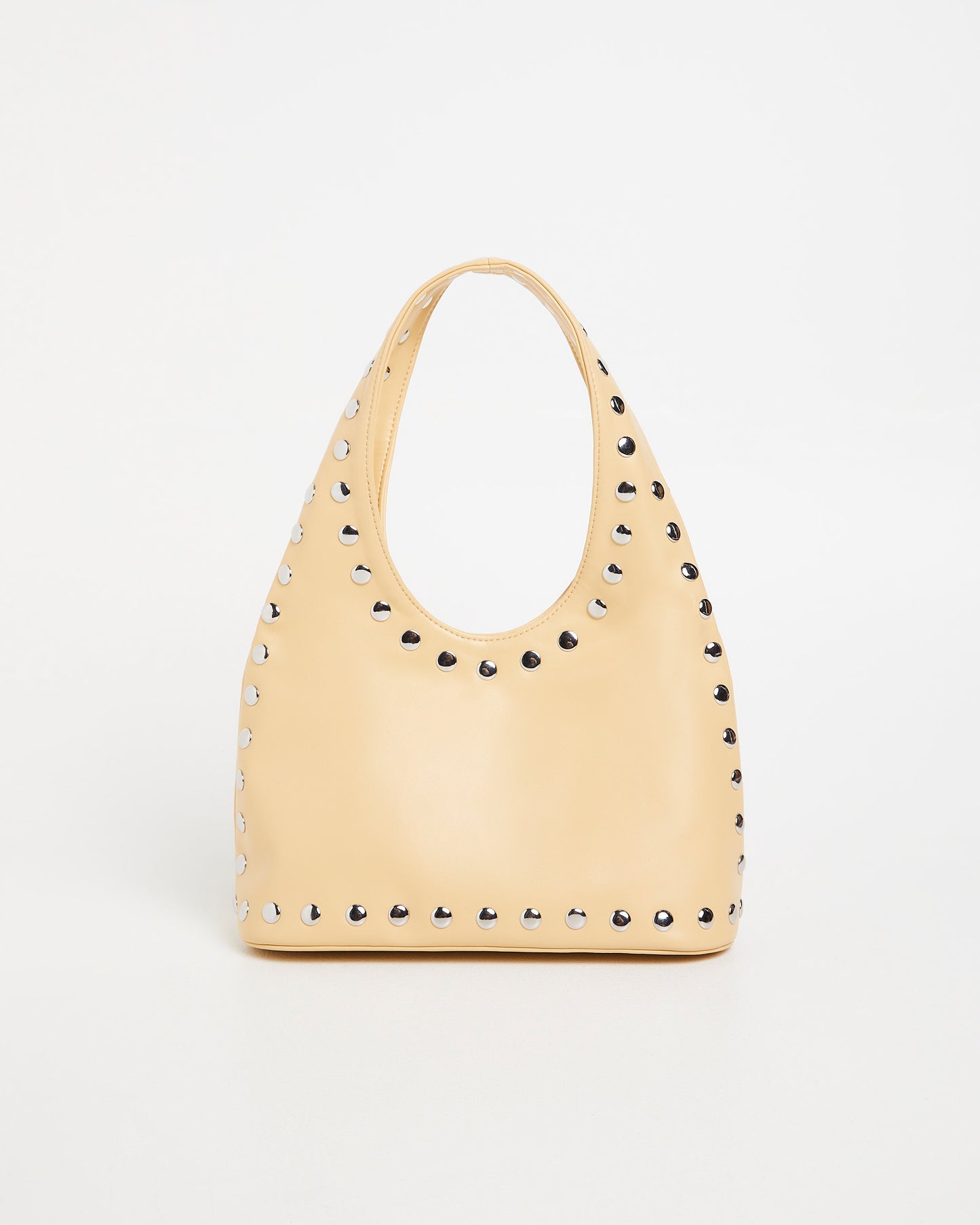 Stud Hobo Shoulder Bag
