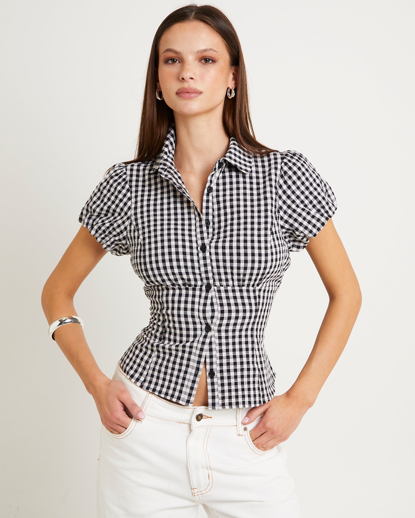 Monica Check Shirt