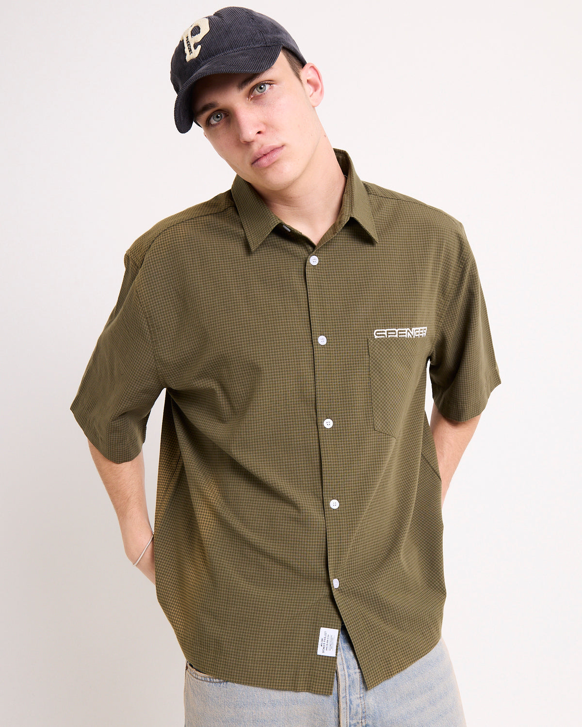 Supa Skate Short Sleeve Shirt GREEN