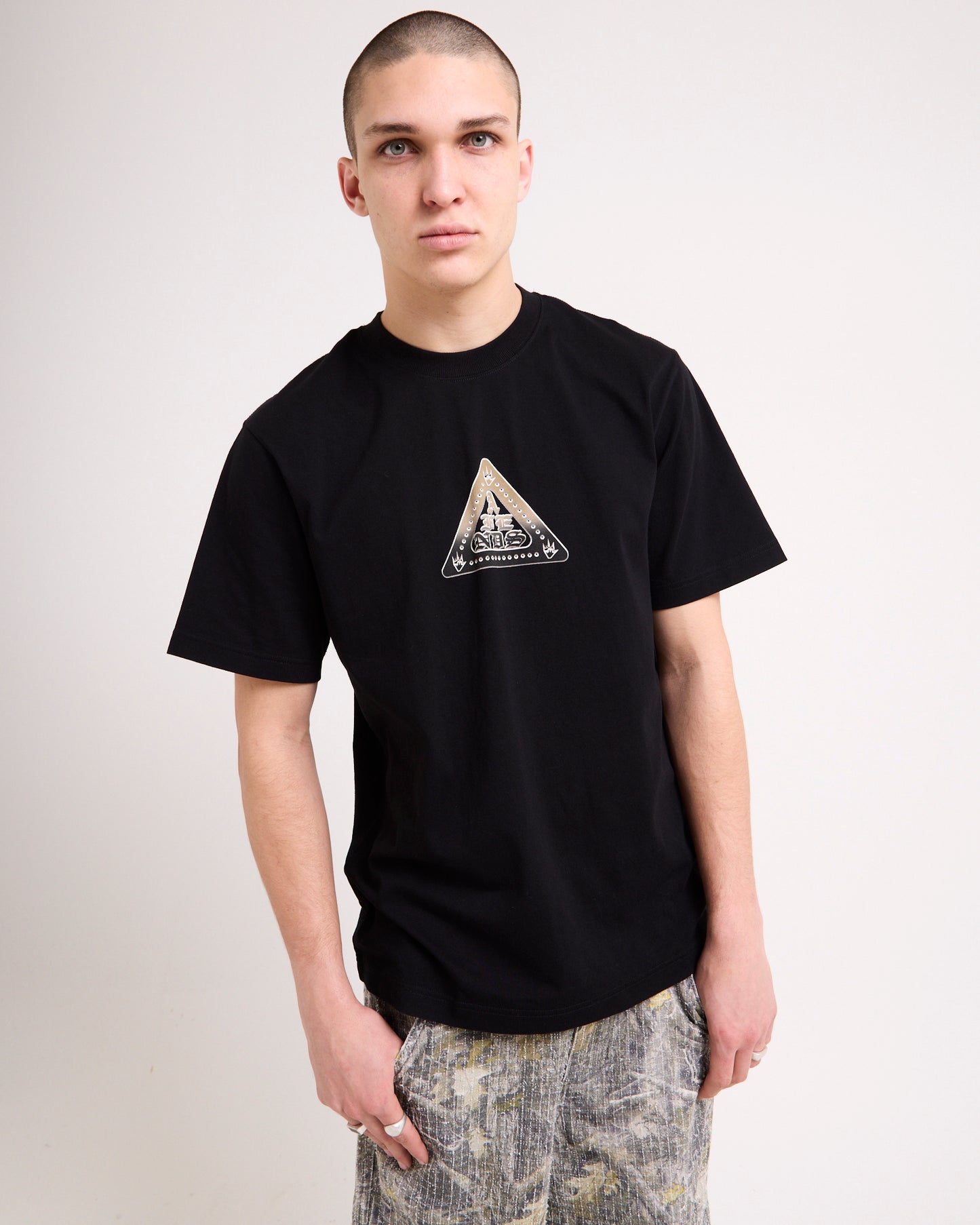 Embossed Retro T-Shirt