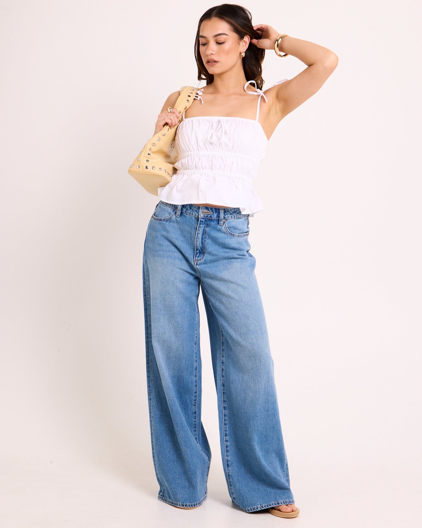 Mid Stevie Relaxed Denim Jeans