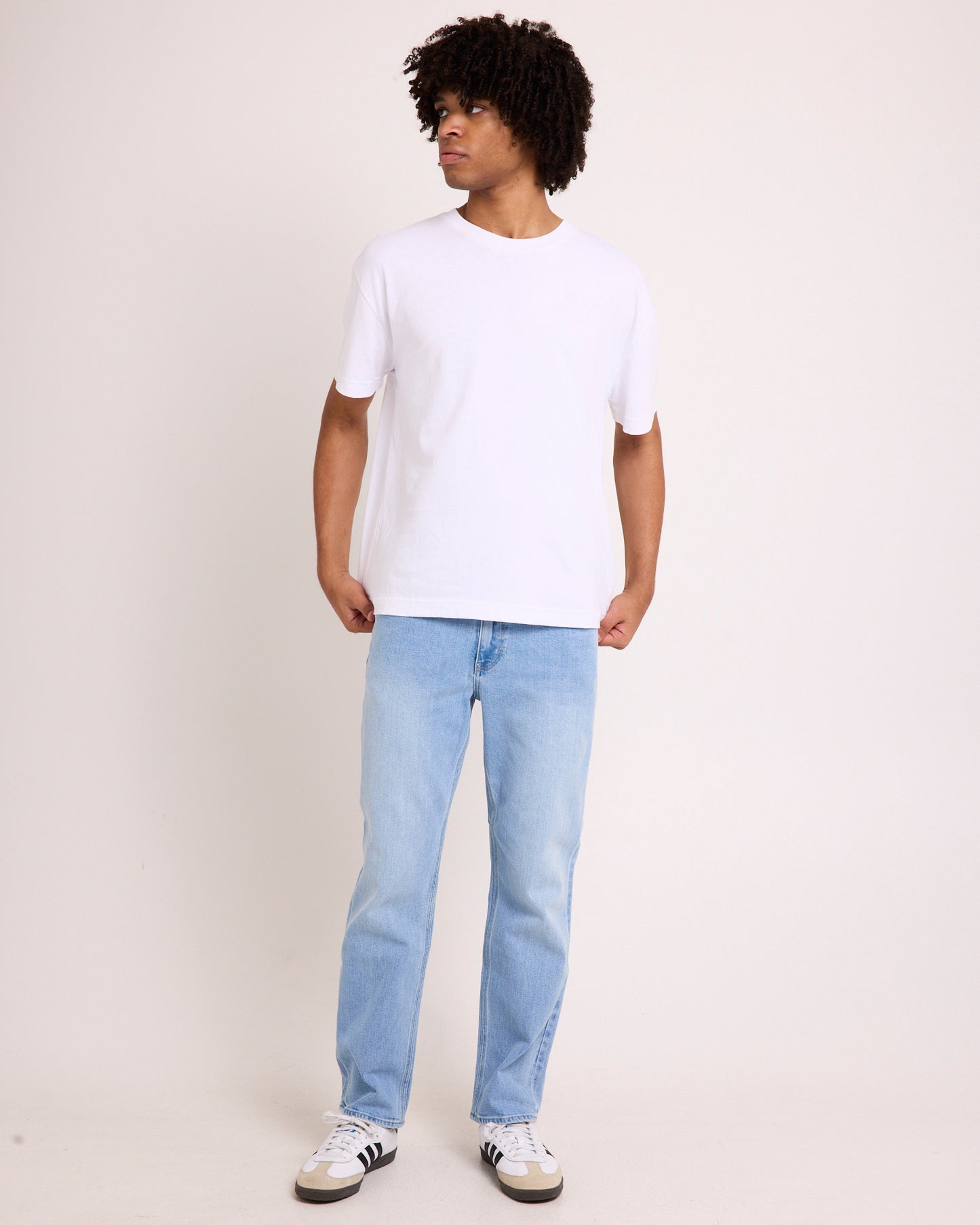 L-Three Straight Denim Jeans