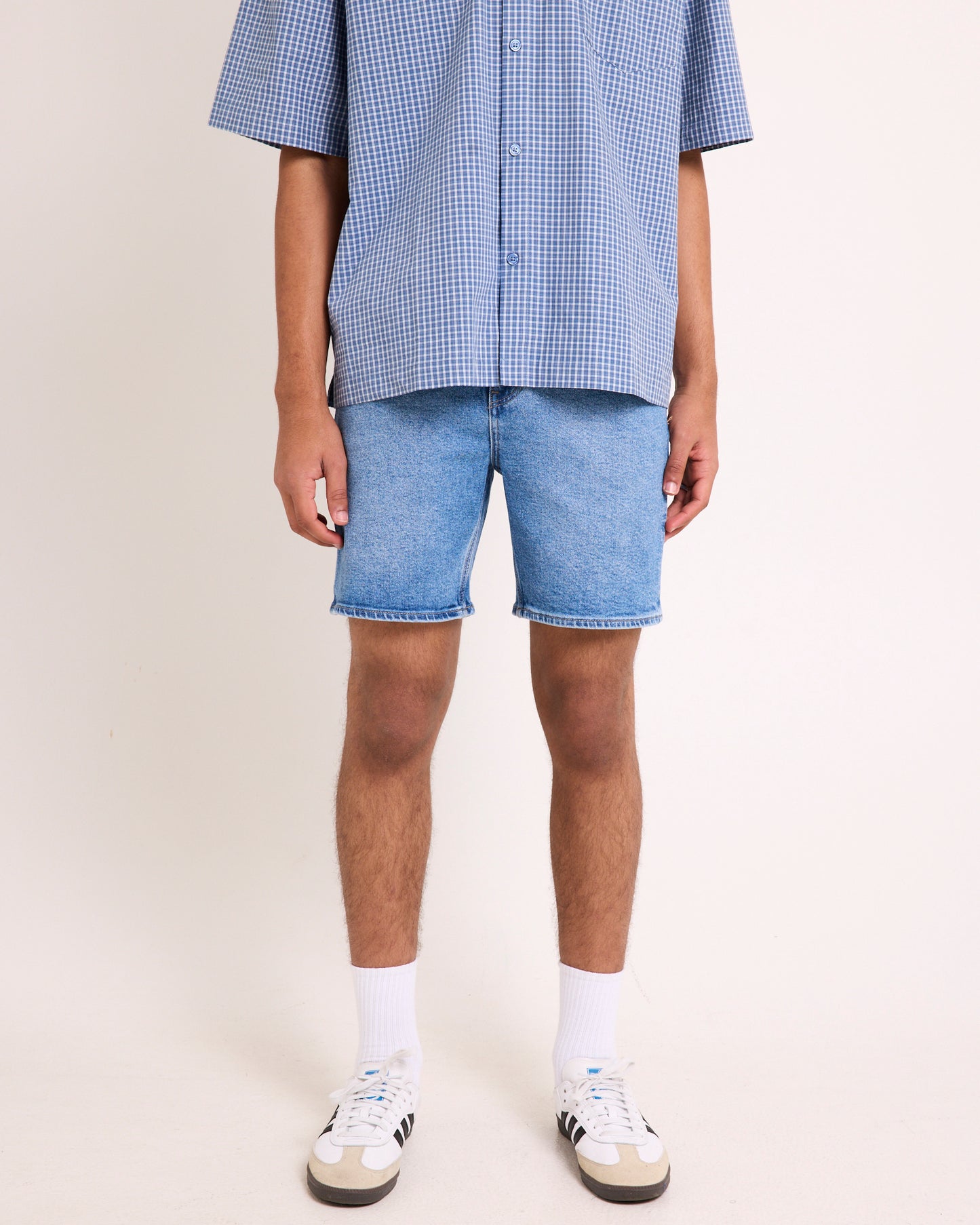 L-Two Slim Denim Shorts