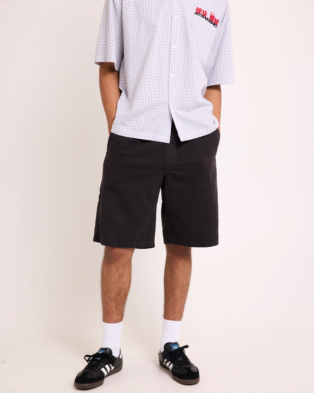 Rollas Carpenter Shorts SULPHUR BLACK